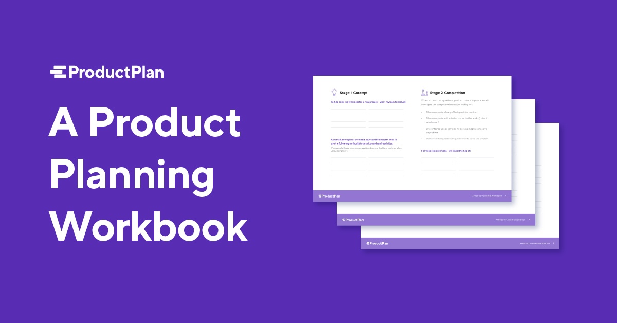 A Product Planning Workbook