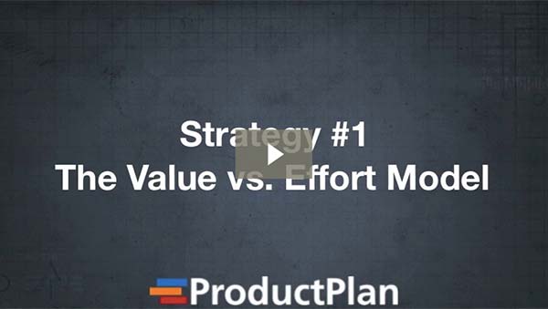 The Value vs. Effort Model