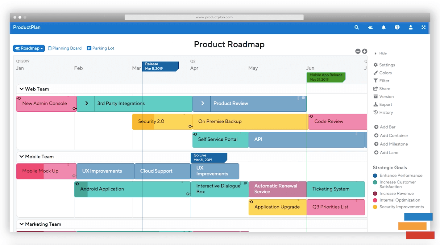 ProductPlan Product Demo