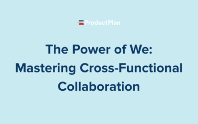 The Power of We: Mastering Cross-Functional Collaboration