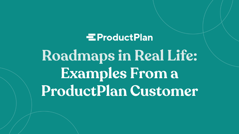 Roadmaps in Real Life: Examples From a ProductPlan Customer